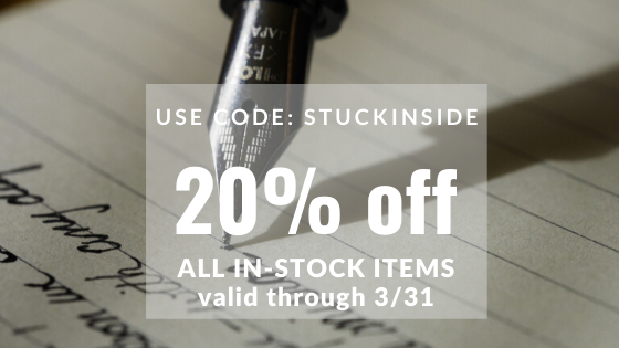 The Stationary Stationery Sale - eepurl.com/gXXc-v