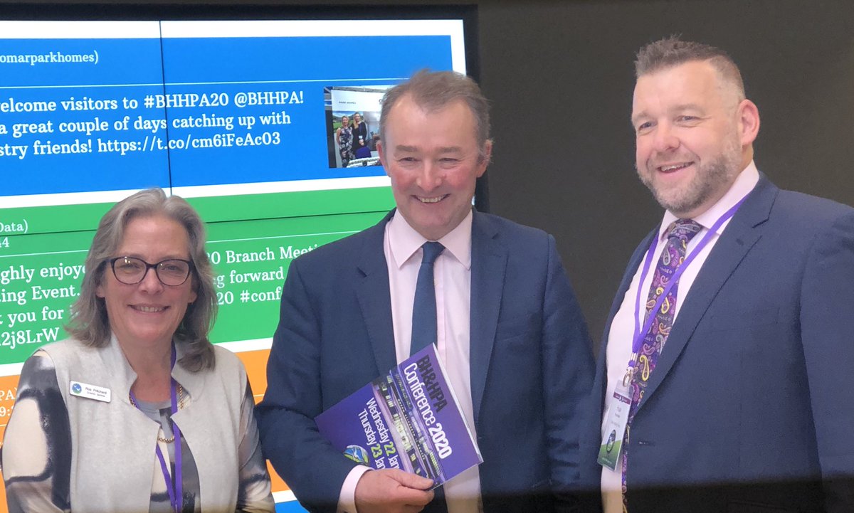 Reflecting on a week like none other: 

Thank you Secretary of State for Wales, ⁦<a href="/Simonhartmp/">Simon Hart</a>⁩ ⁦@UKGovWales⁩ for your wise counsel &amp; support.

Thank you <a href="/BHHPA/">BH&HPA</a> members for your trust.

TOGETHER, we will prevail! 

(Photo at #BHHPA20 only 2 months ago...)