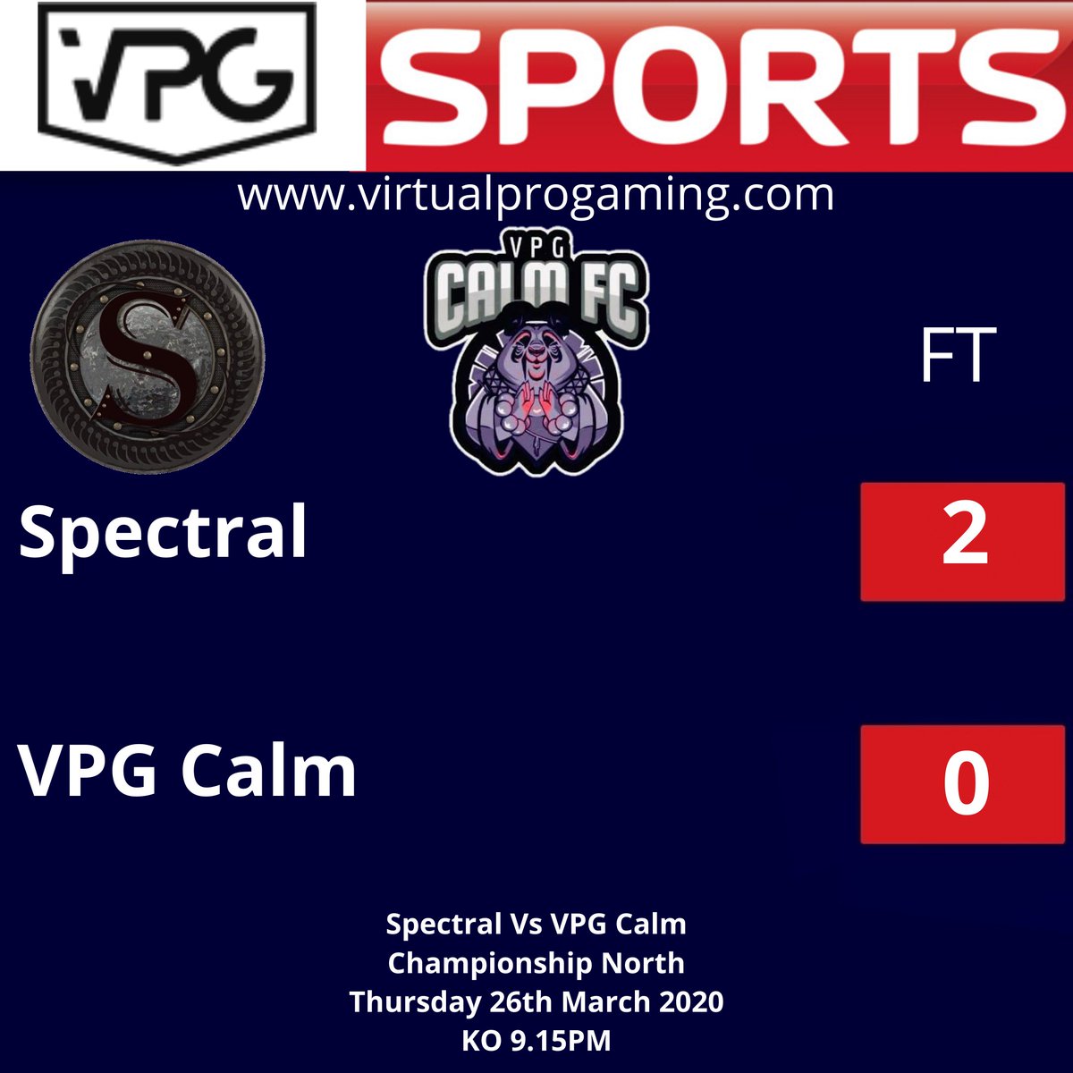 VPG Calm FC tweet media