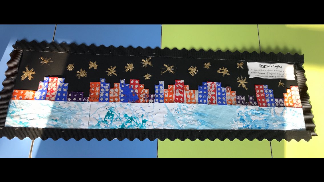 Some of our younger children who came into school last week made a ‘helping hand’ rainbow to remind us to lend a hand to everyone during this tricky time