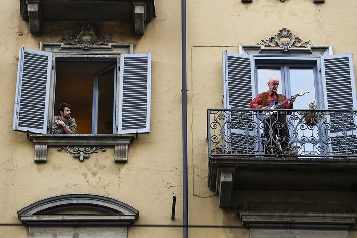 In a time of #socialdistancing due to #COVID_19, people still seek social interaction through balconies, windows, rooftops.

EVA Studio is conducting research reflecting on inventive ways to rethink these. Send your photo, video, or narrative to us or post using #socialbridging!
