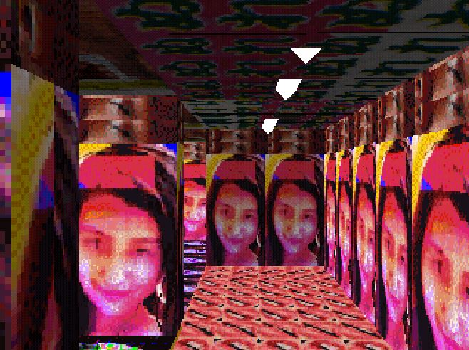 Jour 74 : visages de femmes et jeux de textures  #LSD  #LSDDreamEmulator