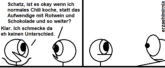 erzaehlmirnix's tweet image. Habe meinen Mann heute wieder ein Stück näher Richtung Scheidung getrieben. 🙂