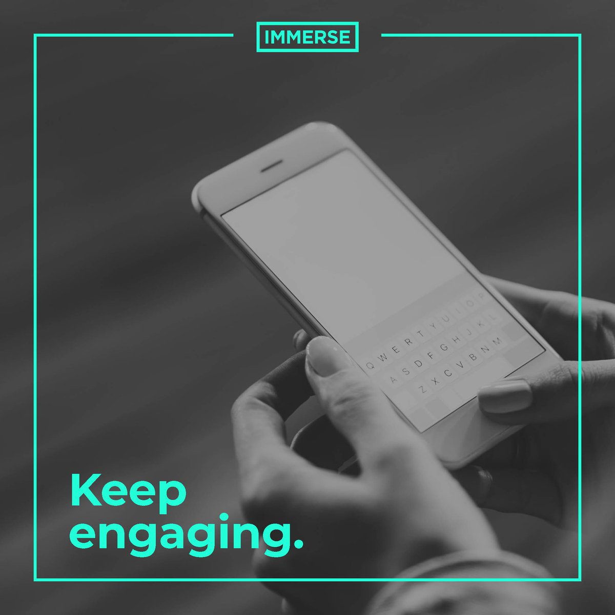 We live in a digital world, where social distance doesn't have to mean emotional distance. FaceTime your friends. Engage on social media in new ways. We can do this! ✊🏾
We are offering free IMMERSE sessions for those of you who need some inspiration! buff.ly/33pl7Ch
