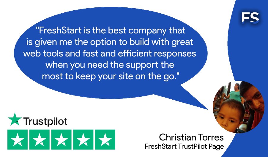 FreshStartHost's tweet image. Thank you to everyone who has provided us valuable feedback on our TrustPilot page! We use this as a valuable tool to help us improve each and every day. We'd love to hear from you too; we welcome all feedback, good or bad 😀
trustpilot.com/evaluate/gofre…