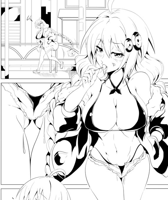 サンプル用あかりちゃんあかりちゃん・・・コミケ無くなっちゃったけど完成させてどっかのイベントに持ってきますぞ! 