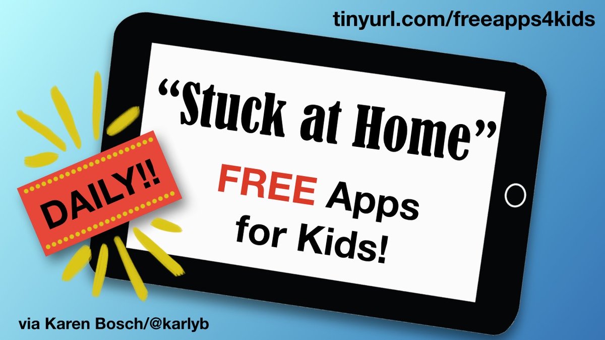 I am posting a link to a free iPad app each day which can provide something creative and fun for your child/family to try or explore. Today's app is GarageBand – this amazing app is filled with ways to create and record music. blogs.southfieldchristian.org/elemapptitude/… #AppleEDUchat