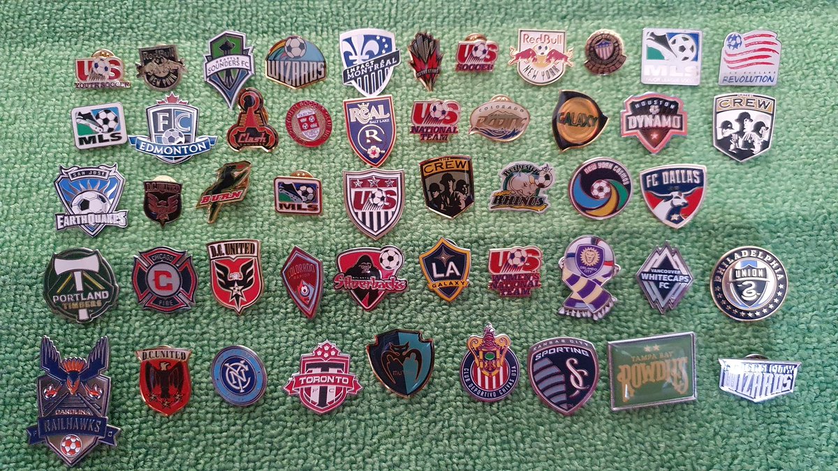 Badges from North America, The Netherlands, Czech Republic & Italy