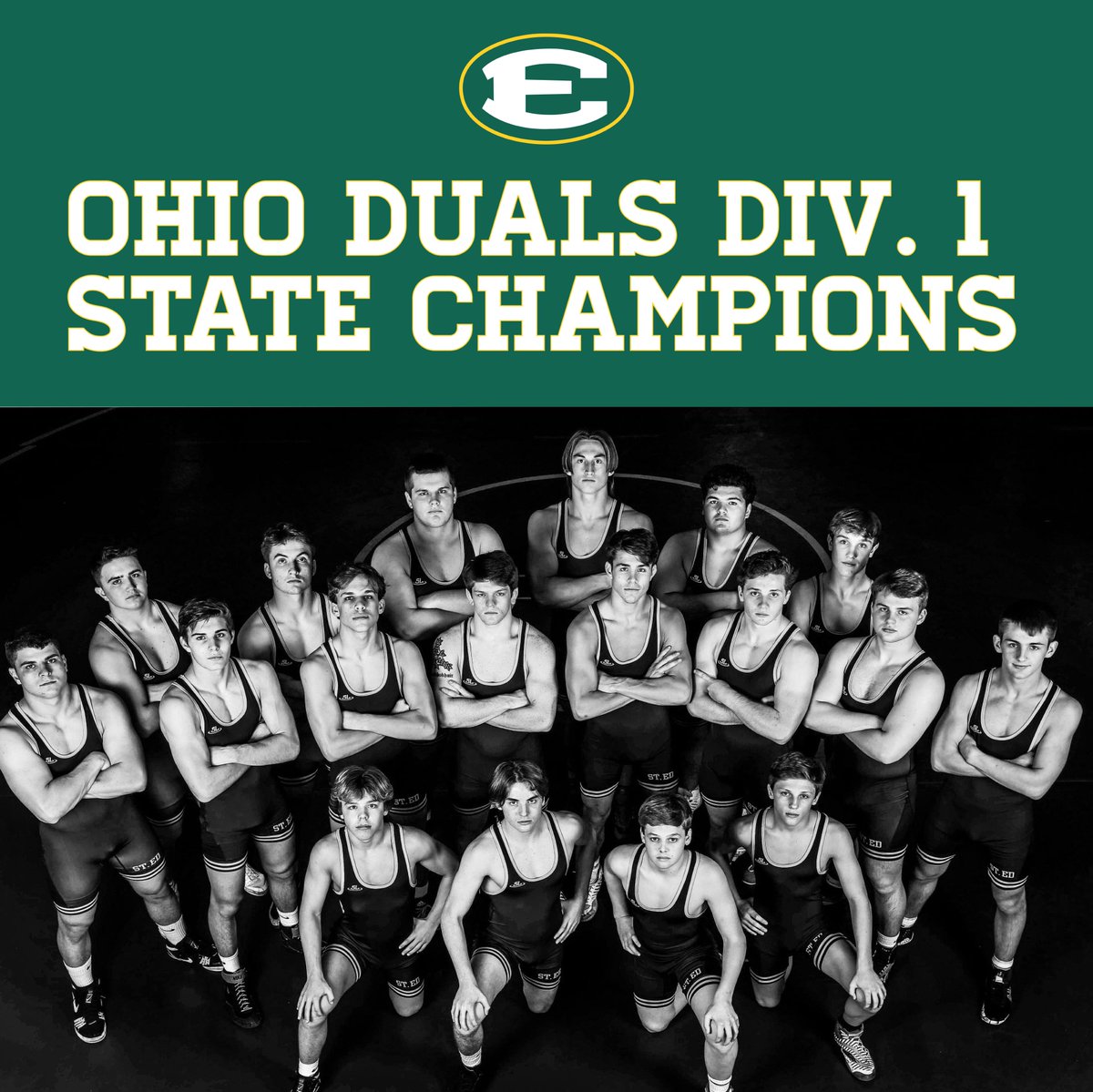 #1 in Ohio.  #9 Nationally. Dual State Champs <a href="/_stedswrestling/">St. Edward Wrestling</a> 
#BuiltDifferent #TrustTheProcess #Brotherhood #HYOYWBH