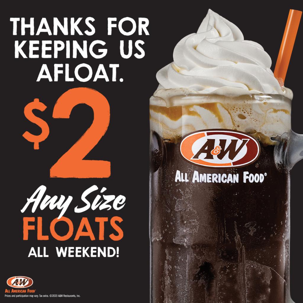 ⁣To show our appreciation to the Lexington community, we're offering $2 any size Floats all weekend long. ⁣Visit the drive-thru at our Main St. or Hamburg locations and mention offer to redeem — no coupon required. ⁣Offer valid 3/28-3/29. Must visit the drive-thru to redeem.