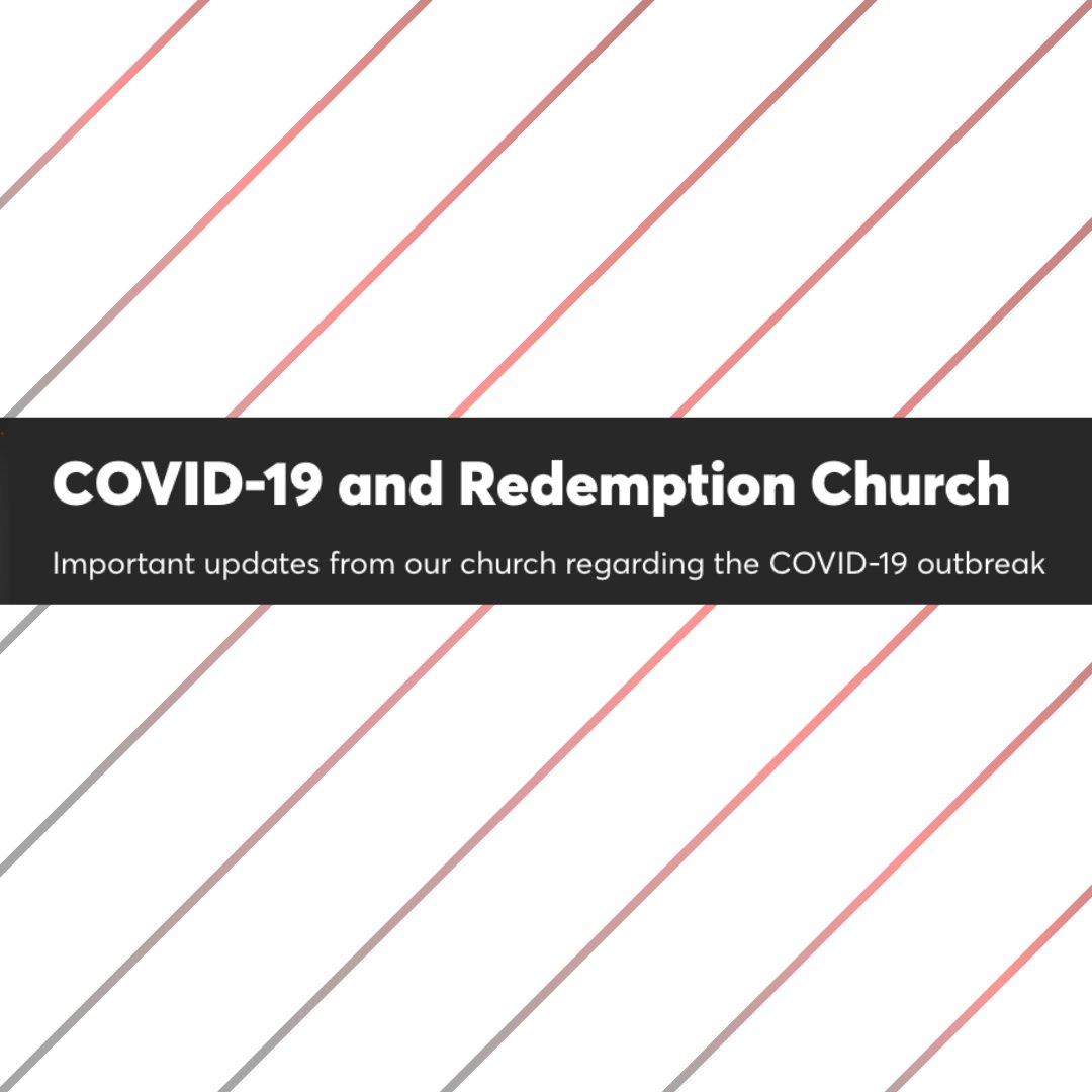 RedemptionCCN's tweet photo. For updates on all of the ways you can connect with our church community, check out our website and click the COVID-19 update pop-up. Things like Daily prayer, Sunday service, Podcasts from the elders, and more! https://t.co/ve3RzGsnme