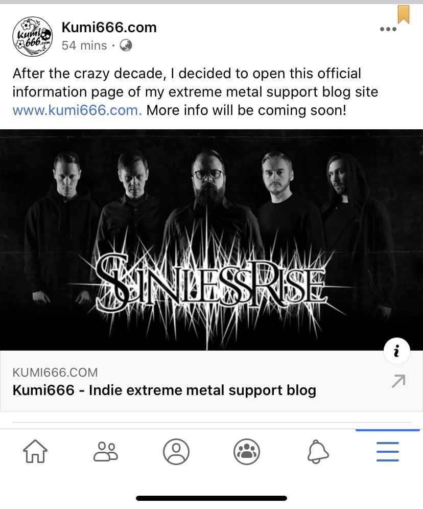 Kumi666's tweet photo. I published the official Facebook page for my extreme metal support site https://t.co/wub67KkkGD today. Thank you so much for your Like👍🏻 Support Metal and change the world for the better 🤘🏻 https://t.co/ygdd0DYawF
