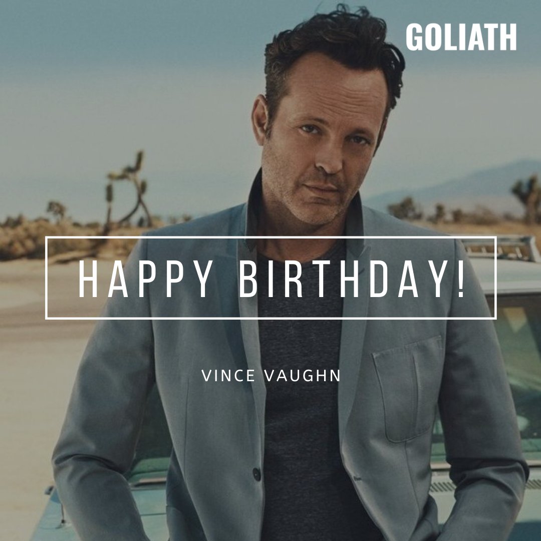 Happy 50th birthday to Vince Vaughn, best known for Wedding Crashers, Dodgeball, Old School, and Swingers. 