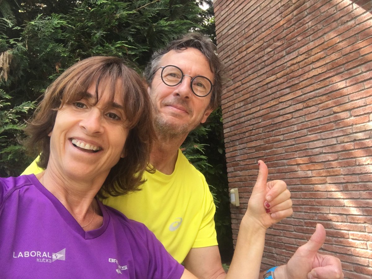 MargaritLidia's tweet photo. #jocorroacasa ,#JoEmCorono Corrent per combatre el Coronavirus...5km donant mes voltes que una baldufa 🏃🏻‍♀️😅 https://t.co/7O0dbCdhmt
