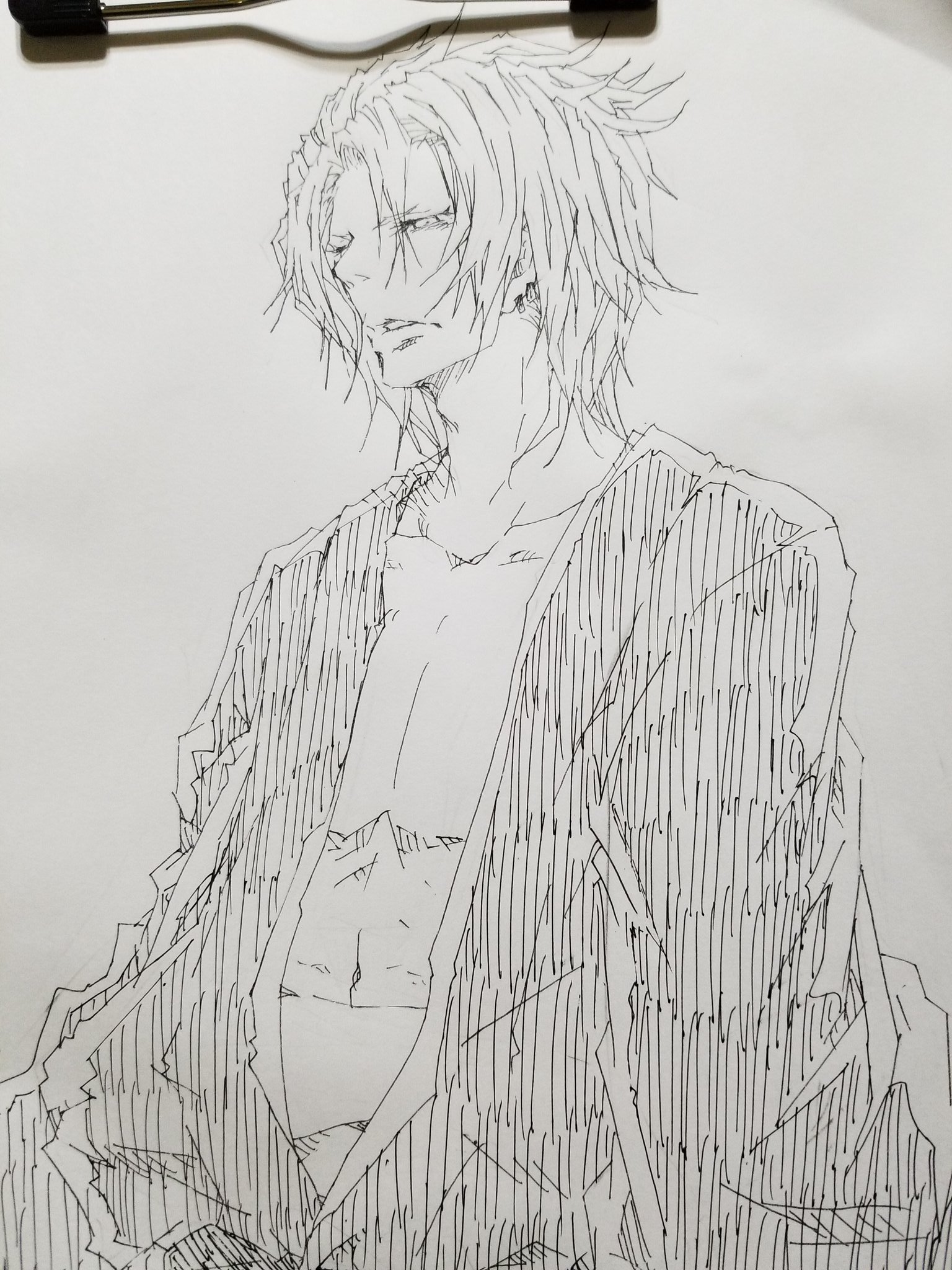 ちそ 宇髄さんがイケメンすぎたので描いた もうちょっと上手く描きたかった 鬼滅の刃 鬼滅の刃イラスト 宇随天元 T Co Mujsjtvtze Twitter