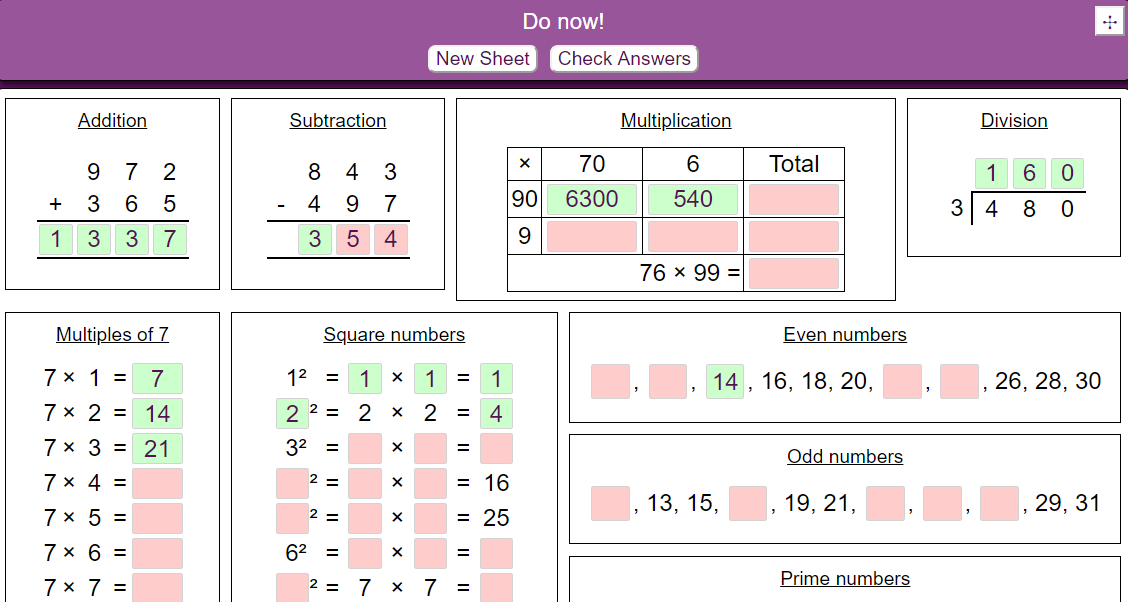 StudyMaths's tweet photo. Do Now: Self-marking student version:

https://t.co/i1TOzolTlT https://t.co/g5BVwfNdkG