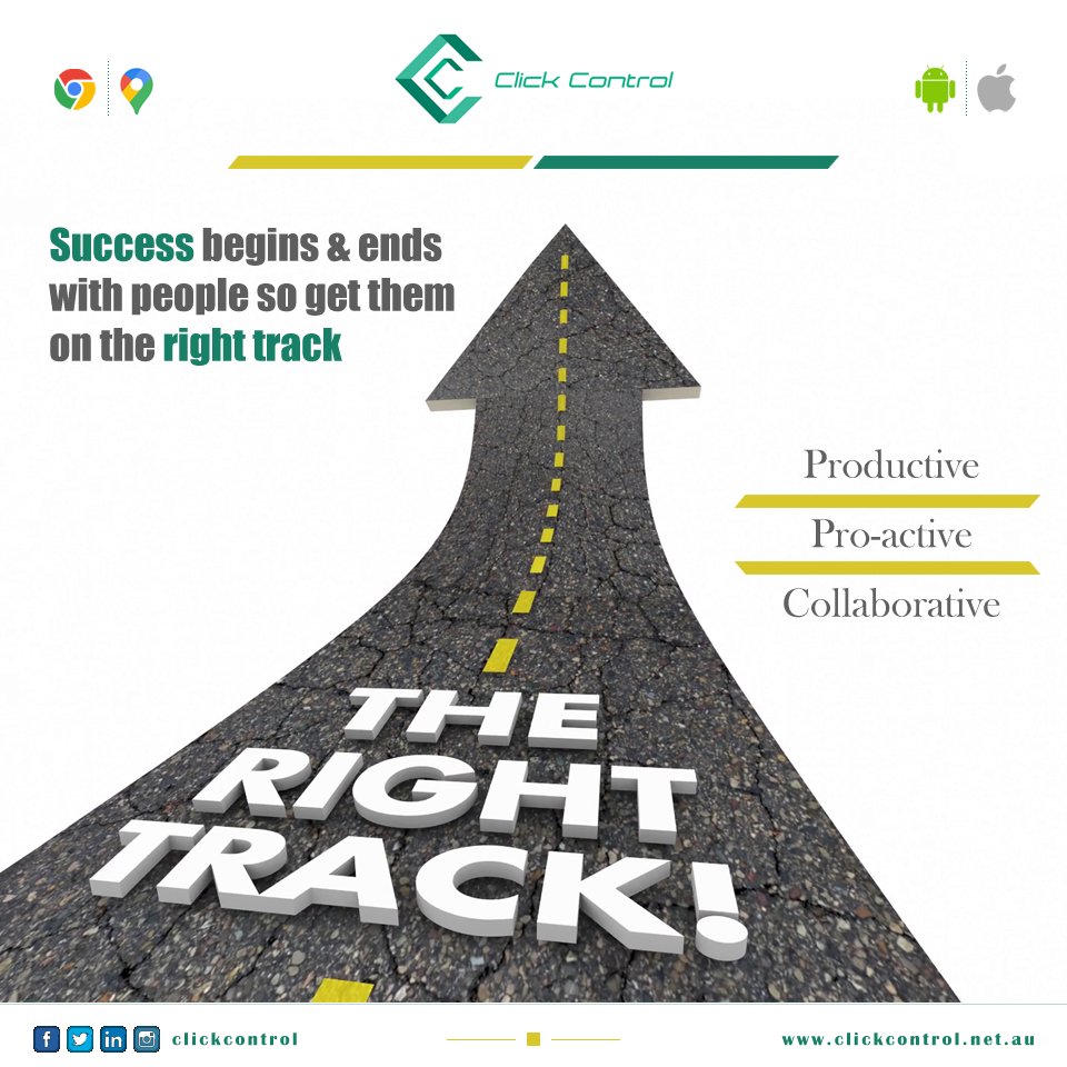 clickcontrol_au's tweet image. Be Productive, pro-active & collaborative.
Success begins & ends with people so get them on the right track.
#ClickControl #WFM #Fieldforce #WorkforceManagement #HRM #Rostering #Scheduling #HumanResources #AdvancedPlanningScheduling #EmployeeSelfService