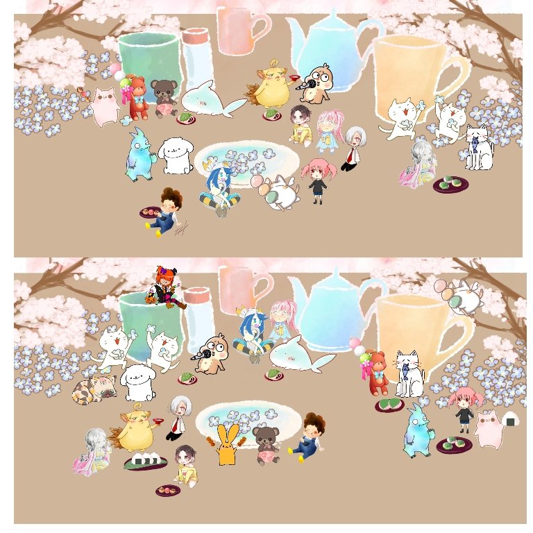 インドアお花見たくさんの可愛いキャラクターさんたちが来場して幸せいっぱいです!有り難うございます!
まだお返事出来てないリプも明日以降お返事&合成させて頂きます。
なので、リプが流れてしまうことを防止するため、これからリプをする方は明日の17時までお待ち下さい。宜しくお願いします。