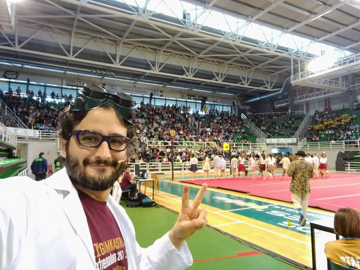 #GimnastradadeExtremadura Presentadores Gimnastrada 2017 🤪🤪