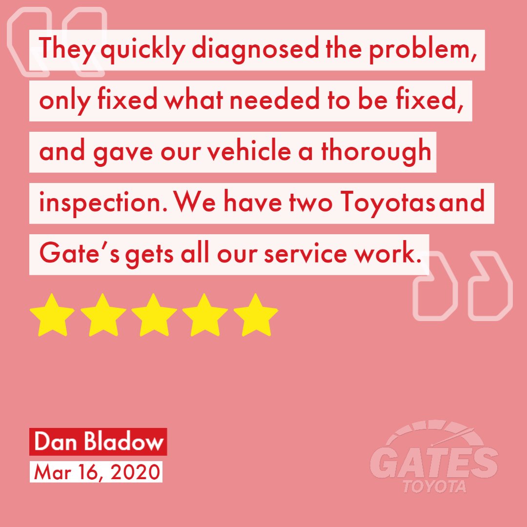 Top 103+ images gates toyota service In.thptnganamst.edu.vn