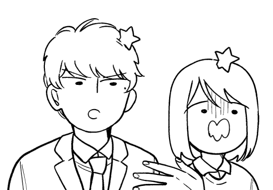 星ささってる2人 