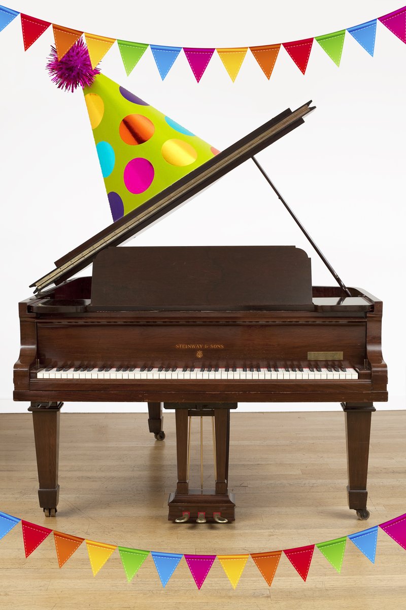 The Academy Museum is not only celebrating #InternationalPianoDay - but also the 100th birthday of our Steinway piano! 🥳🎹