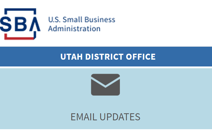 Stay current with the latest <a href="/SBAgov/">SBA</a> announcements for #Utah.  Sign up at sba.gov/offices/distri… (bottom right corner). 

Questions ----> utahgeneral@sba.gov or call 801-524-3209. Hear the latest #CaresAct updates in Friday's webinar here: youtu.be/4pQy2SoSFfo