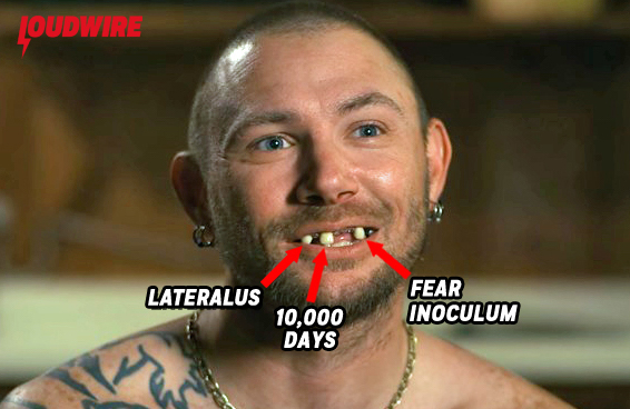 Loudwire's tweet photo. If TOOL's discography was a person https://t.co/zdpc4NKfTE