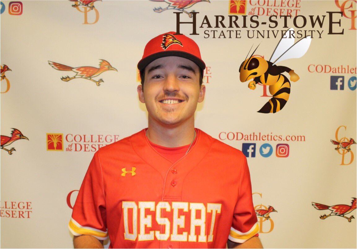 KrossProBB's tweet image. College of the Desert Baseball would like to congratulate Zac Costello on his commitment to Harris-Stowe State University! ⚾️👊🏼
#Committed #movinup