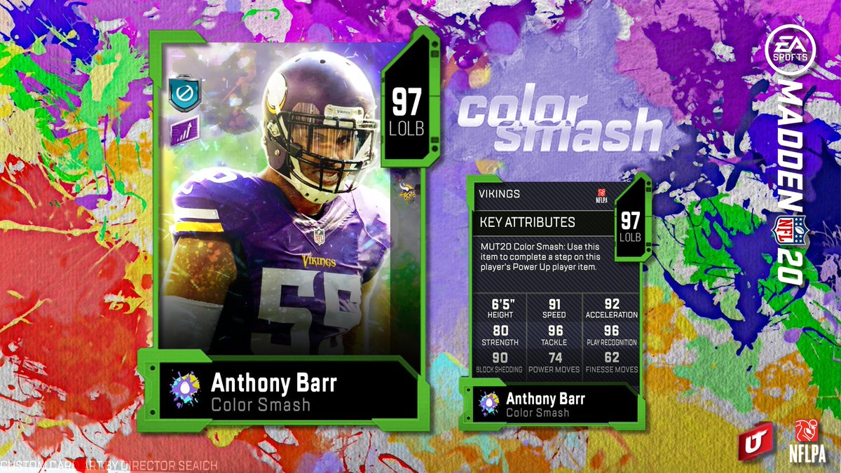 TheDirector_YT's tweet photo. (3/6) Catch the full breakdown of these new players in our latest episode of MUT Force, on @Estonian_Raider's channel this week! Follow the link below! π¬ππ΅ #Madden20 #MUTForce
ππ https://t.co/GFtfjn0wcR https://t.co/K1PyGCdvv4
