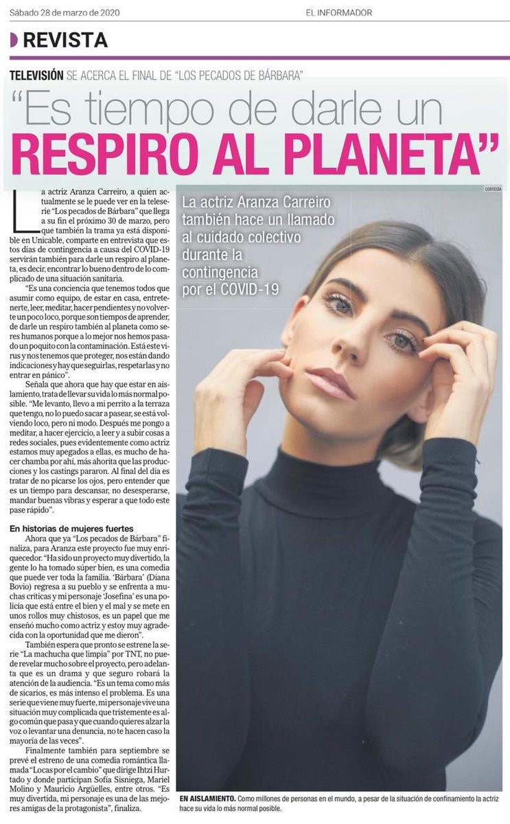 .<a href="/AranzaCarreiro/">Aranza Carreiro</a> platicando con el diario <a href="/informador/">𝐄𝐋 𝐈𝐍𝐅𝐎𝐑𝐌𝐀𝐃𝐎𝐑</a>