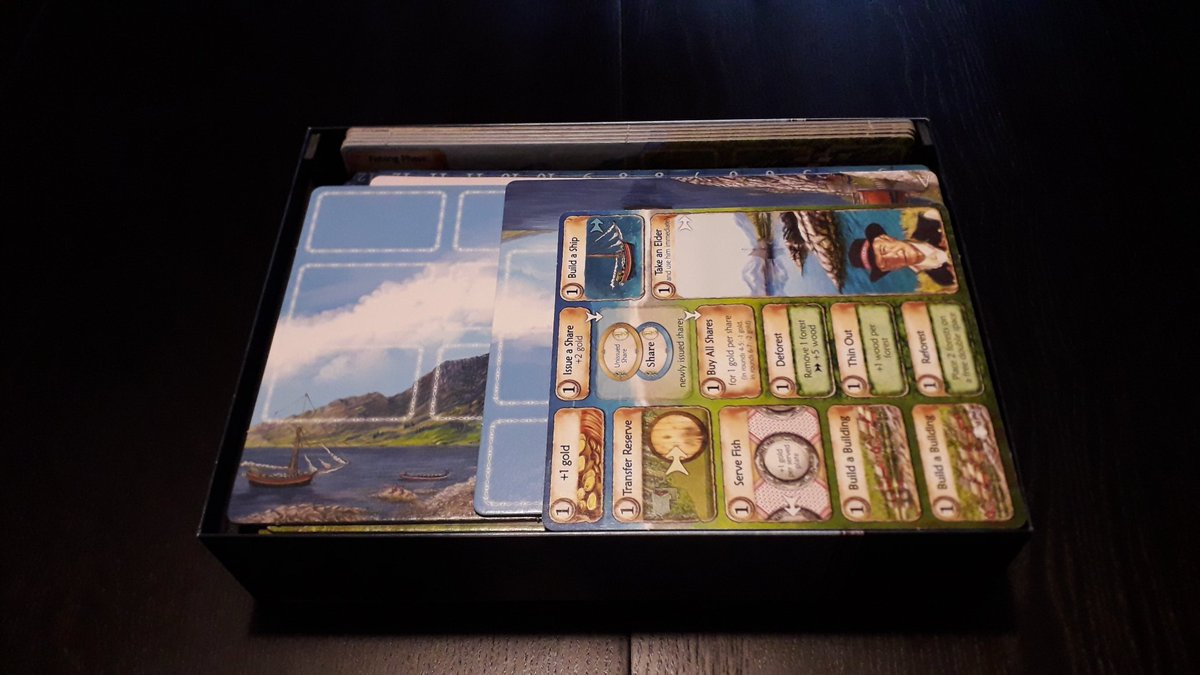 Berti_Diz's tweet photo. Terminado el inserto para #Nusfjord Ahora todo queda más ordenado para empezar la partida sin perder tiempo. #InsertFoamCore #APAttack #boardgames https://t.co/Q9PIw7wWG4
