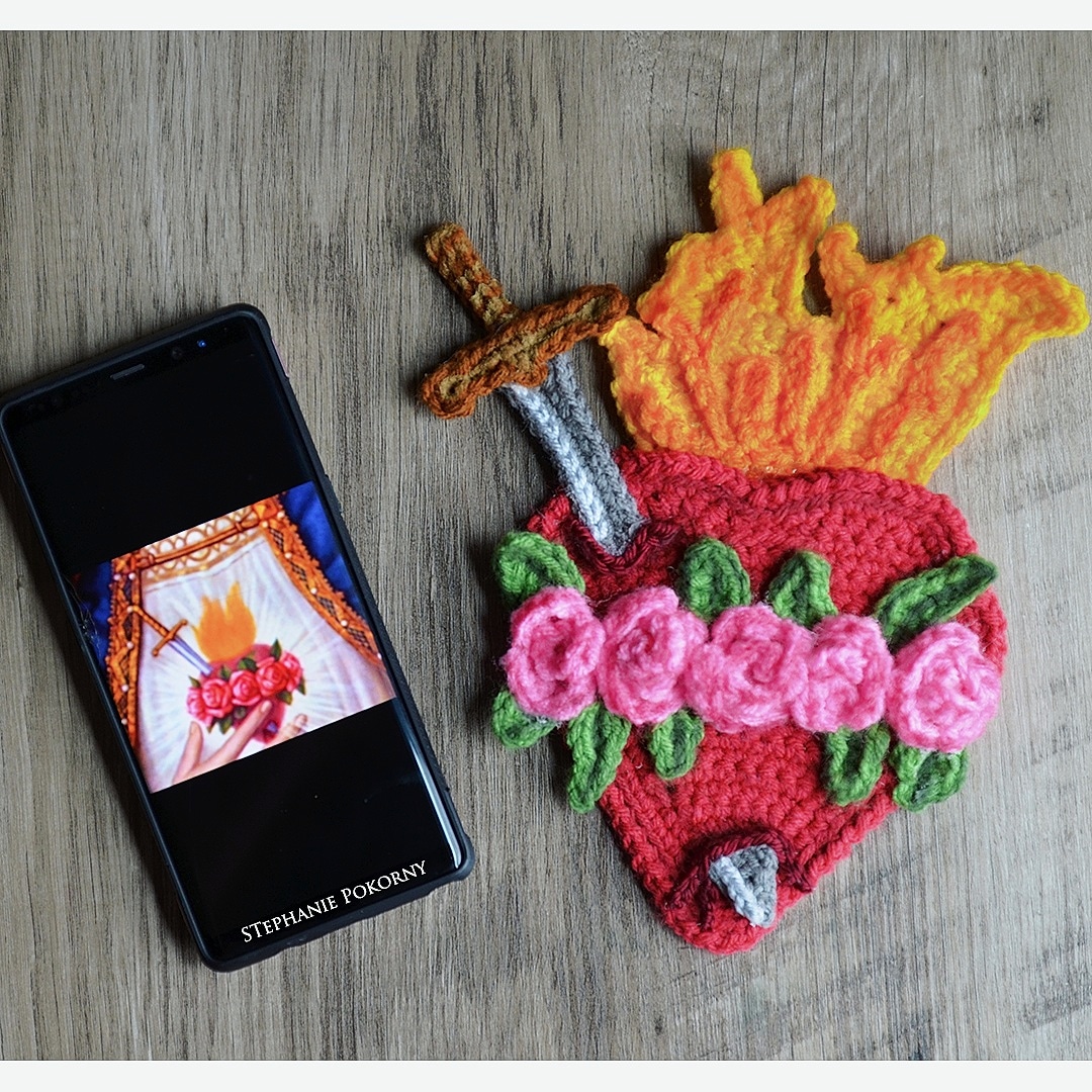 Crochetverse On Twitter The Immaculate Heart Of Mary
