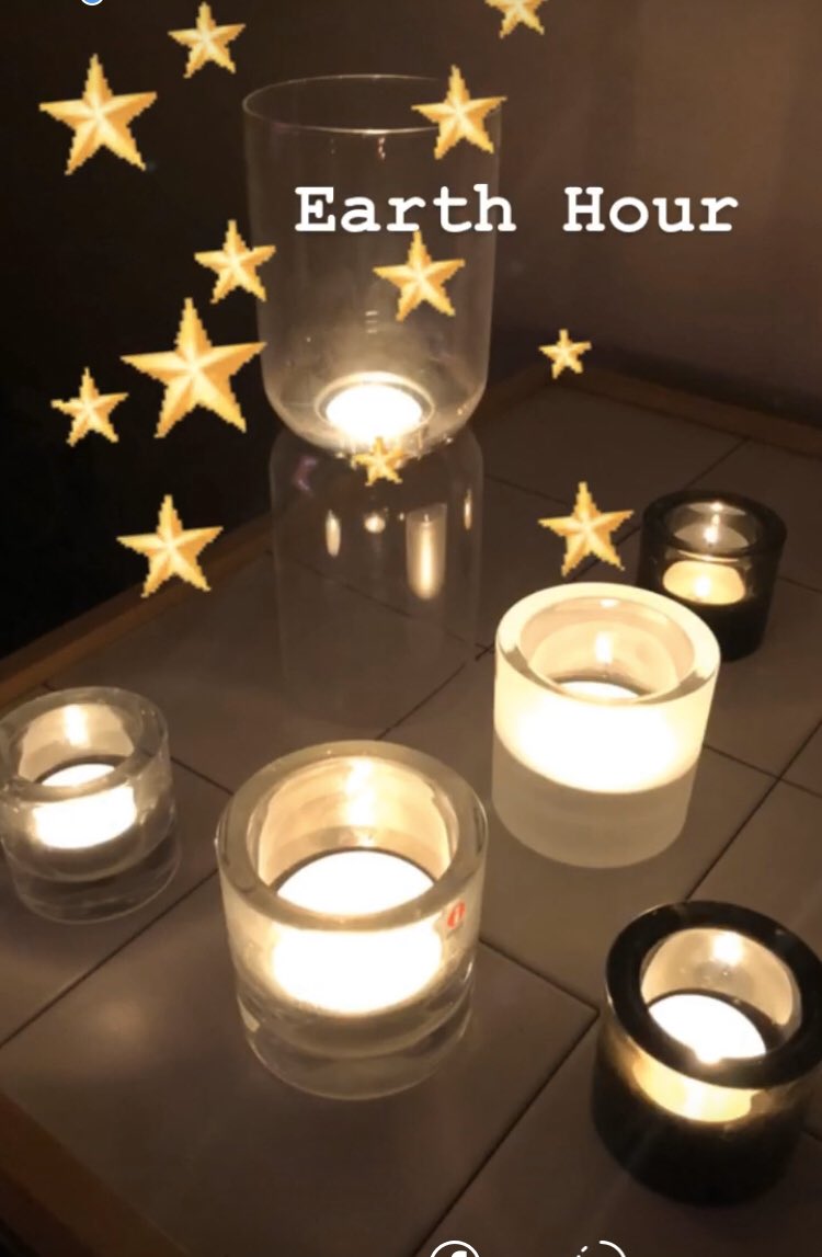 TervonenMinna's tweet photo. Valot Pakilassa sammuu nyt tunnin ajaksi.  #EarthHour2020 #yhtenäisyys https://t.co/eauybE0tTI