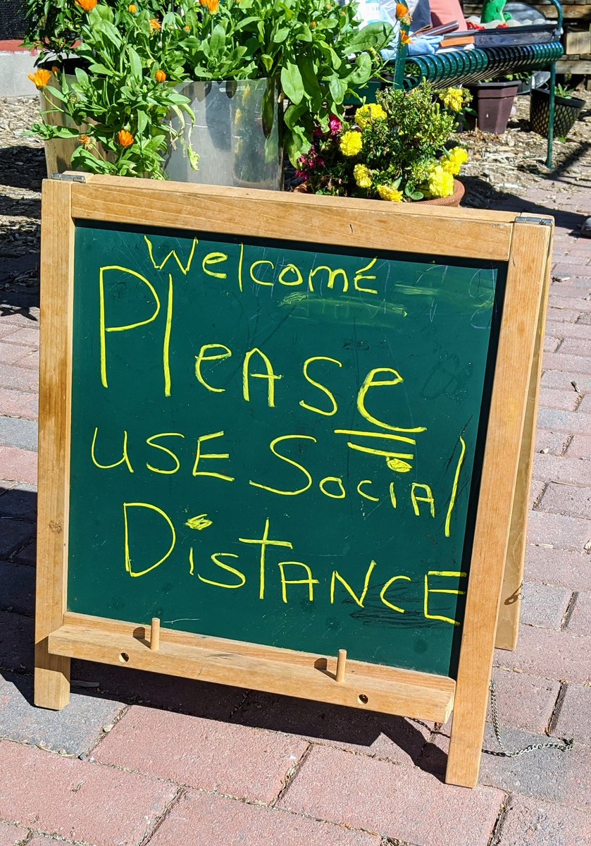 KPB_AZ's tweet photo. Being social while #SocialDistancing. It was a great edition of #KPBLive this morning on alternative watering methods with water guru/garden manager @lulununley. https://t.co/YnK0L4pWOZ