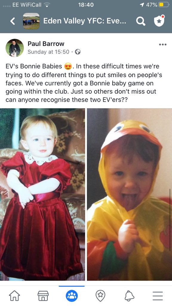 Edenvalleyyfc's tweet photo. Keeping our members busy and giving them a bit of a laugh along the way! Everyone loves a bit of competition 🙈😂 @NFYFC #COVID19 #StayAtHomeAndStaySafe https://t.co/zihpTIO4hf