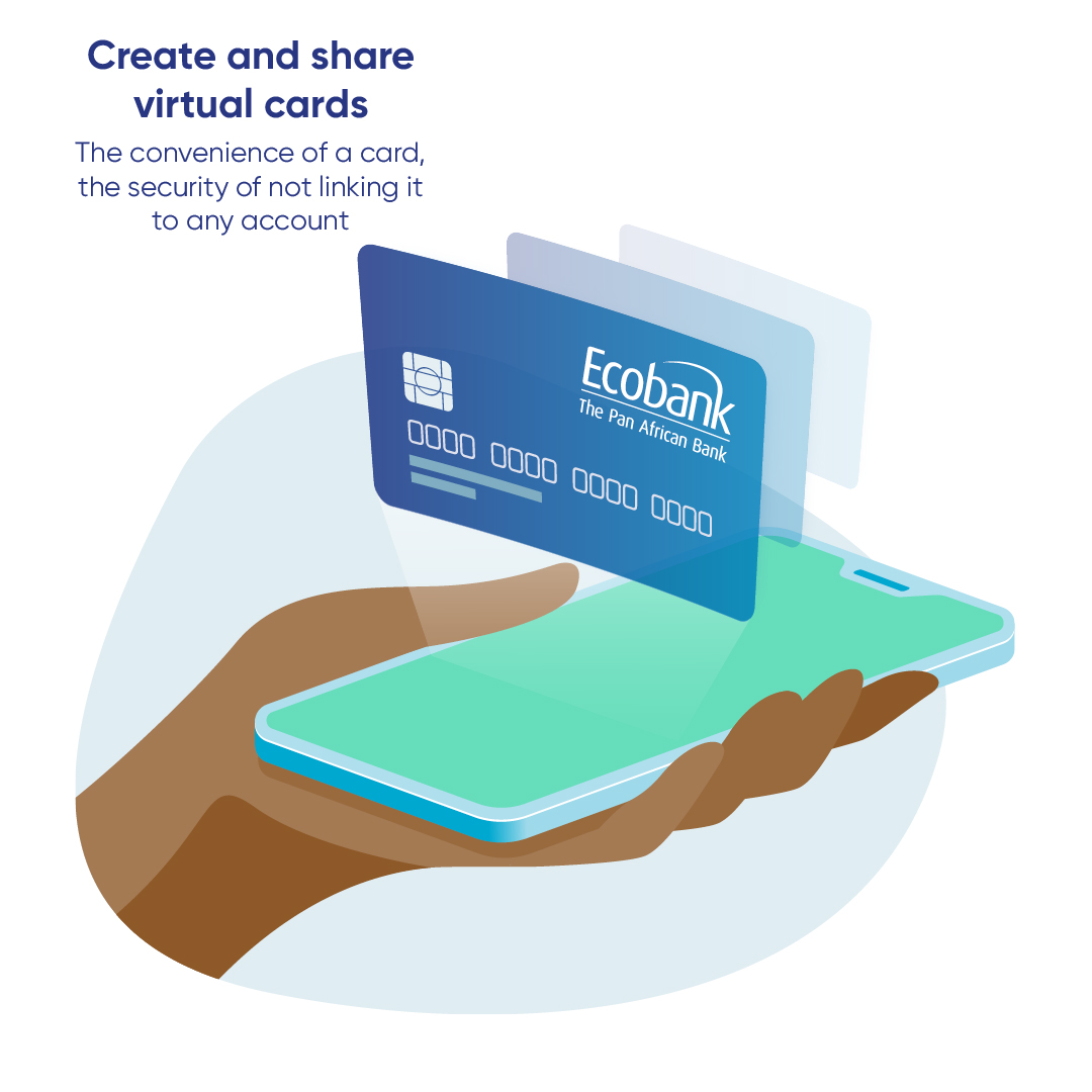Ecobank Group On Twitter The App Now Lets You Create Virtual Cards Which Aren T Linked To Your Bank Account So You Don T Have To Use Cash Or Cards Ecobank Mobileapp Digitalbanking Https T Co Lbcn6glape