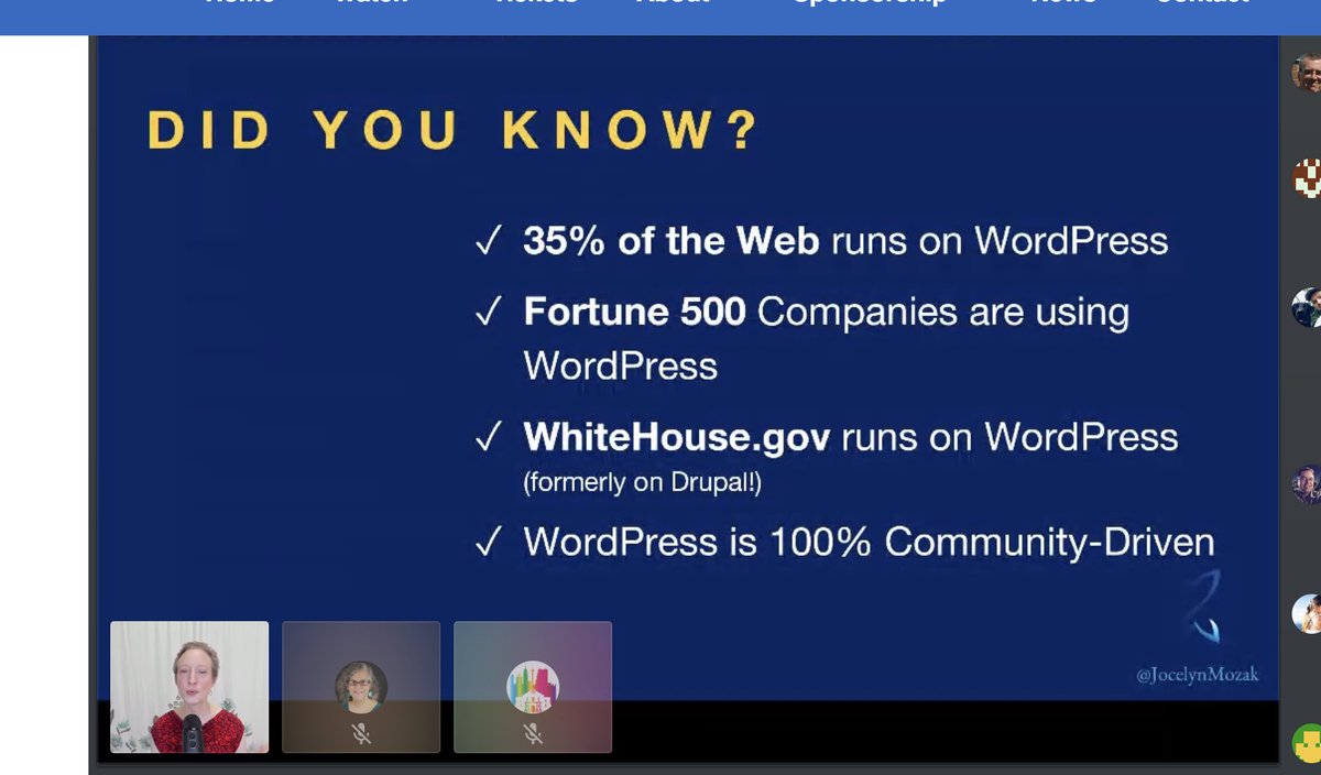 buki_zvani_pera's tweet image. My first virtual conference @WordCampSATX 
#WCSATX