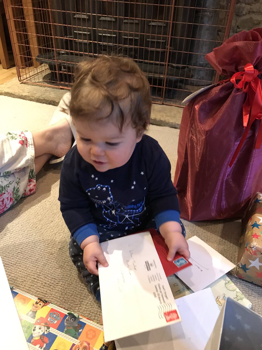 MartyMellor1's tweet photo. Not quite the family party we had in mind. But this guy doesn’t care #iam1 😍🥰 https://t.co/IUdaY64wRU