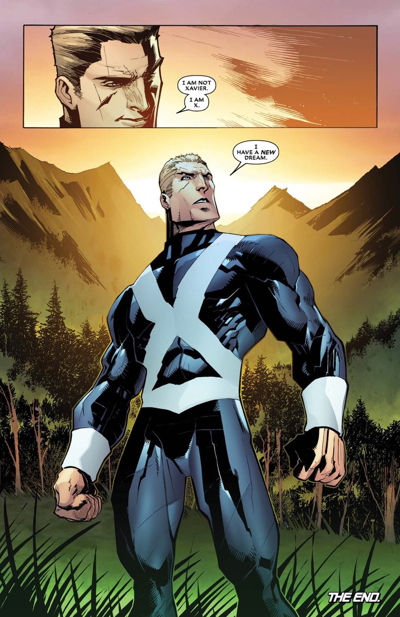 Paraplégique, Xavier peut déplacer des objets par la pensé mais aussi lire celle des autres, tué par un de ses élèves devenu fou, il reviendra à travers le corps du X-Man Fantomex et il dirige aujourd’hui l’entièreté des mutants dans son rêve d’acceptation