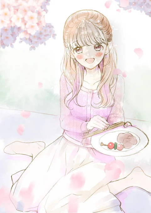 来年はお花見できるといいな?? 
