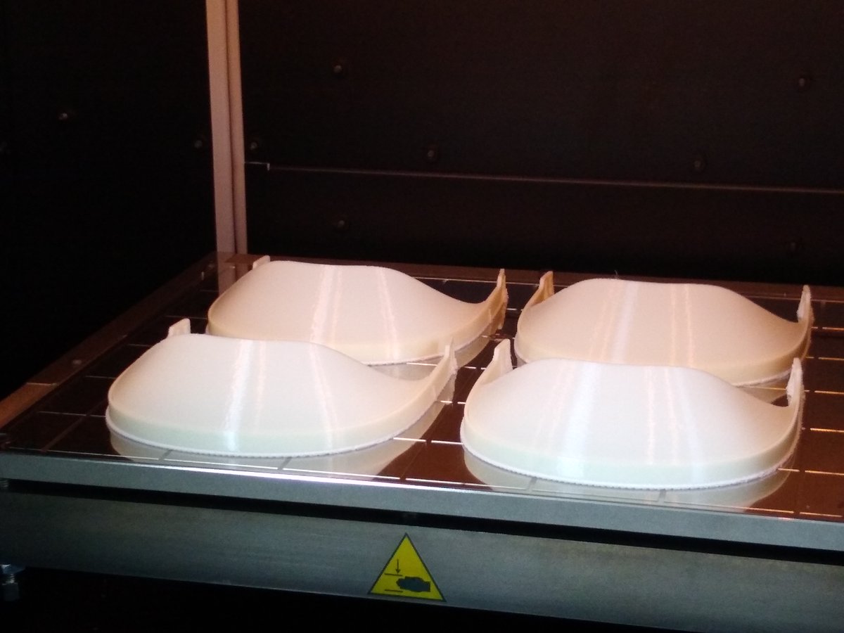 cites_gss's tweet photo. Junto a una red de más de 50 empresas y particulares locales, trabajamos en una iniciativa de impresión 3D de máscaras de protección, contribuyendo con nuestra sociedad frente a la pandemia de COVID19. https://t.co/X7jv2yJBg5