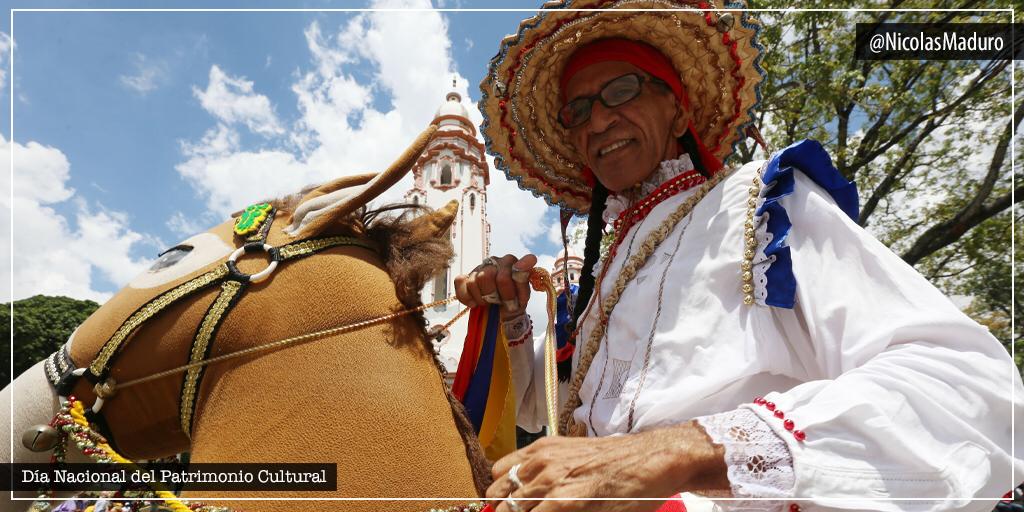 NicolasMaduro's tweet photo. Venezuela celebra el Día del Patrimonio Cultural, en honor al caraqueño universal, Francisco de Miranda. Reitero en este día, el compromiso de la Revolución Bolivariana por garantizar el resguardo de los valores históricos y culturales que forman parte de la identidad nacional. https://t.co/g1gAHbKtBK