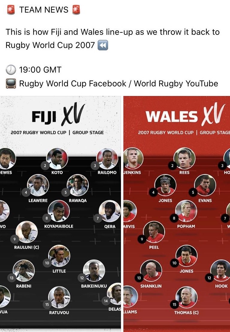 Want to watch Director of Rugby Nicky Little in his prime 💪 World Cup 1/4 Final vs Wales 2007 KO 7pm 🏉 🏆 👏