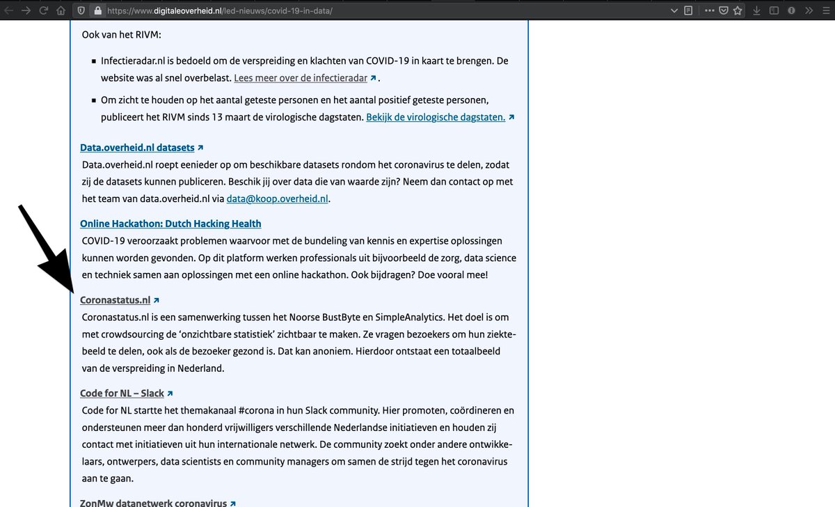 We komen langzaam in de media terecht en bij de overheid. Hier een link van de <a href="/digioverheid/">Digitale Overheid</a> naar onzecorona.nl!

digitaleoverheid.nl/led-nieuws/cov…