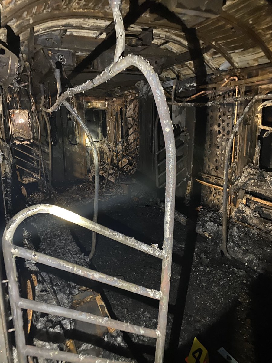 In the midst of the #COVID19 outbreak in #NYC, a subway car went
