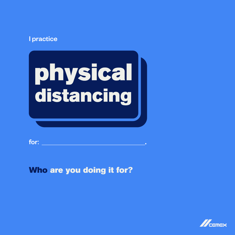 Physical distancing is a necessity right now, but our social connectedness is as important as ever to help us get through this together. We practice physical distancing for our employees, customers, and community. Who are you doing it for? #StayHome 💙
