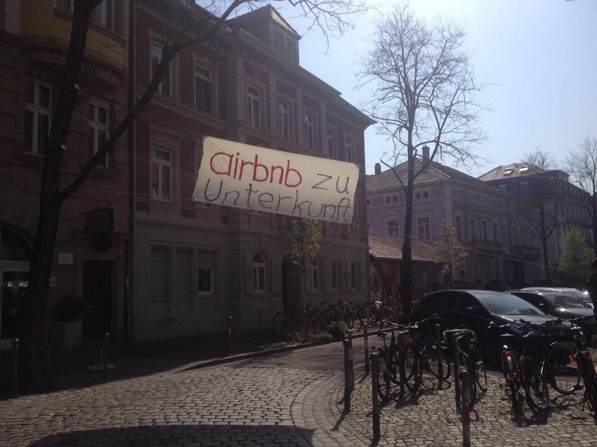 Charmante Wohnung in #Freiburg! Ferienwohnungen für Menschen, die sie brauchen öffnen und die Zweckentfremdung stoppen! 

#AllenEinZuhause #HousingActionDay #TogetherAgainstCorona

diewg.noblogs.org