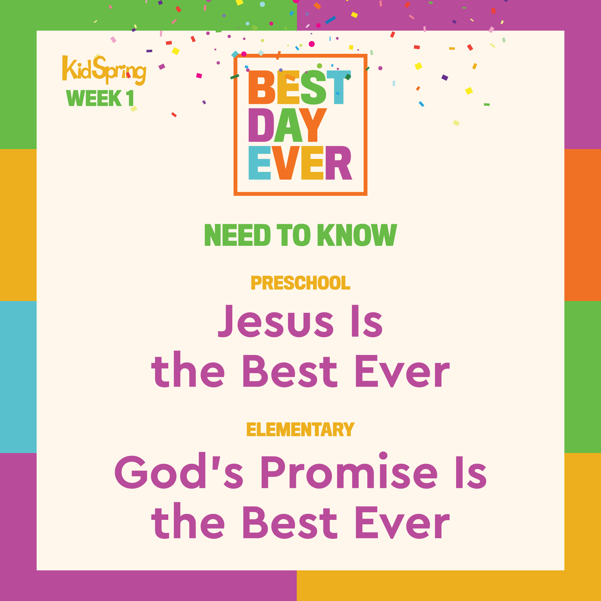 KidSpring's tweet photo. You get to teach your child this tomorrow! https://t.co/afegYaKPsy #KidSpringAtHome #KSBestDayEver https://t.co/gKlvw3j12v