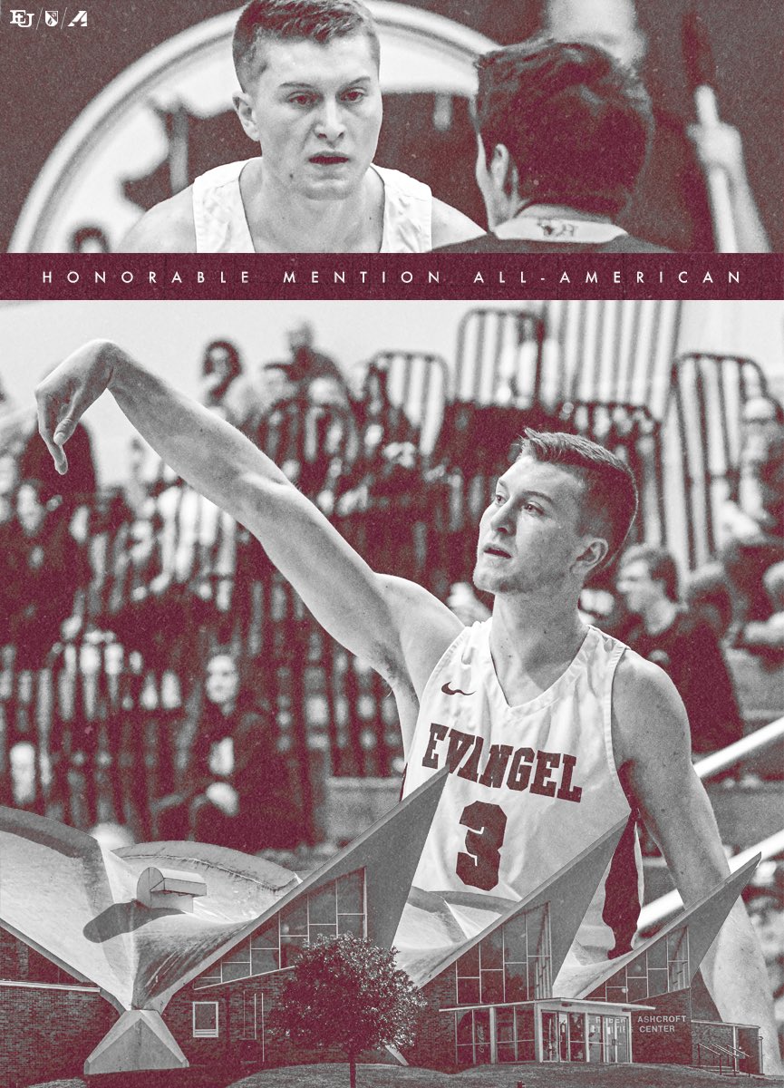 EvangelMBB's tweet photo. Team leader in scoring, rebounding, and now an All-American nod. Congrats to Cade Coffman! 

⚔️🏀 | #CodeMaroon https://t.co/9fbDzFslO5
